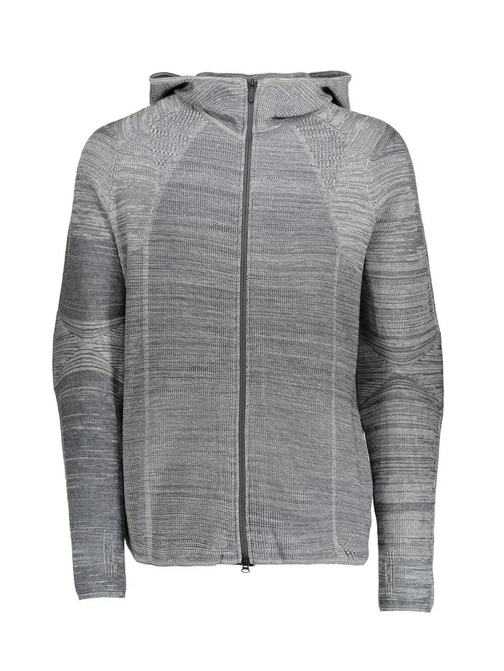 NEW Snow Peak Made in Japan Gray WG Stretch Knit Jacket Large